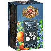 Ceai asortat Pomegranate & Blueberry, 20 plicuri, Basilur