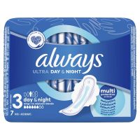 Absorbante ultra day&night, 7 bucati, Always