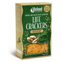 Lifecrackers cu rozmarin raw Bio, 90g, Lifefood