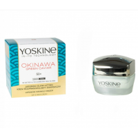 Crema antirid pentru ten 50+ Okinawa Green Caviar, 50ml, Yoskine
