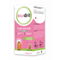 Sirop BebeDril pentru tuse uscata, 125ml, Pierre Fabre