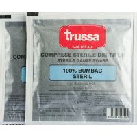 Trussa Comprese sterile taiate 10 x 8cm, 50 bucati