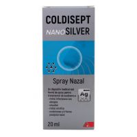 Spray pentru nas Coldisept NanoSilver, 20ml, Arkona