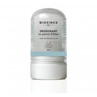 Deodorant organic solid din Piatra de Alaun fara aluminiu, 60g, Biosince 1975