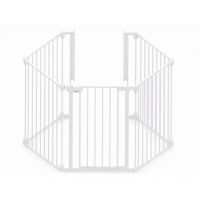 Tarc de siguranta modular cu 5 panouri alb, 1 bucata, Noma