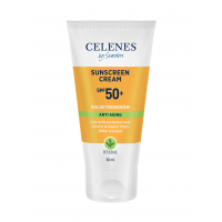 Crema anti-aging pentru protectie solara Herbal cu SPF50+, 50ml, Celenes