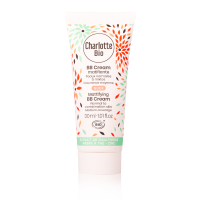 BB Cream bio matifiant pentru piele normala si mixta Nude, 30ml, Charlotte Bio
