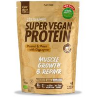 Proteina bio arahide si maca Super Vegan, 875g, Iswari