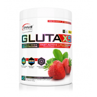 Gluta-X5 cu aroma de capsuni, 405g, Genius Nutrition