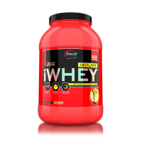 Pudra proteica cu aroma Italian Caffe Late iWhey Isolate, 900g, Genius Nutrititon