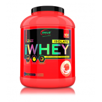Pudra proteica cu aroma de capsuni iWhey Isolate, 2000g, Genius Nutrition