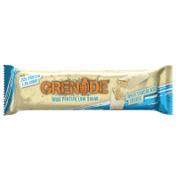 Baton proteic cu ciocolata alba White Chocolate Cookie, 60g, Grenade
