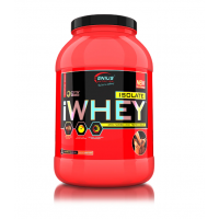 Pudra proteica cu aroma de ciocolata iWhey Isolate, 900g, Genius Nutrititon
