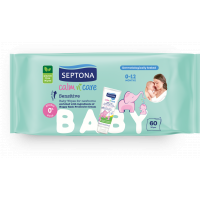 Servetele sensitive, 60 bucati, Septona