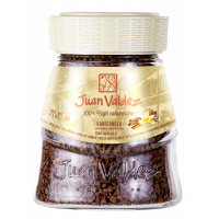 Cafea solubila liofilizata Vanilie si Scortisoara, 95g, Juan Valdez