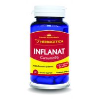 Inflanat+ Curcumin95, 30 capsule vegetale, Herbagetica