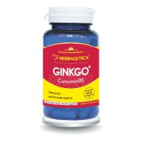 Ginkgo + Curcumin95, 30 capsule, Herbagetica