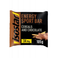 Baton High Energy cu aroma de ciocolata, 3 x 35g, Isostar