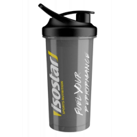 Recipient de mixare Shaker negru, 700ml, Isostar
