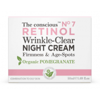 Crema pentru noapte cu Retionl si Rodie, 50ml, The conscious