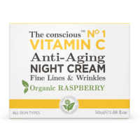 Crema cu Vitamina C si Zmeura, 50ml, The conscious