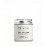 Masca tip wash-off cu extract de lamaie si niacinamide, 125g, Mary and May