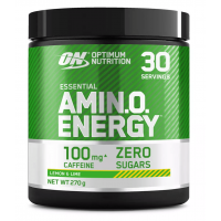 Aminoacizi si Preworkout Amino Energy cu aroma de lamaie si lime, 270g, Optimum Nutrition