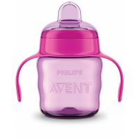 Cana cu tetina de formare pentru +6 luni SCF551/03, 200 ml, Philips Avent
