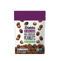 Arahide cu invelis de ciocolata fara zahar, 40g, Diablo