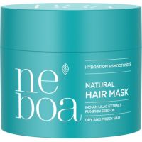 Masca naturala hidratanta pentru par Hydration & Smoothness, 300ml, Neboa