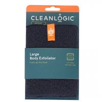 Burete exfoliant mare pentru corp Sport, 1 bucata, Cleanlogic