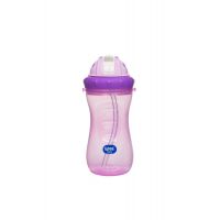 Cana colorata cu pai, 240ml, Wee Baby