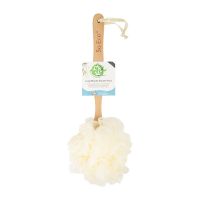 Burete ecologic tip loofah pentru dus cu maner lung, 1 bucata, So Eco