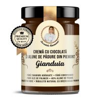 Crema de ciocolata cu alune de padure din Piemont Secretele Ramonei, 350g, Laboratoarele Remedia