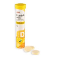 Dr. Max Vitamina D 2000IU, 20 comprimate efervescente