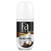 Deodorant roll-on anti-perspirant pentru barbati Invisible Power, 50ml, Fa