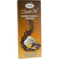 Ciocolata cu lapte umpluta cu frisca, vanilie si trufe, 100g, Liebhart’s Amore Bio