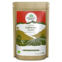 Turmeric pulbere fara gluten, 100g, Organic India