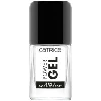 Baza si top gel pentru unghii Power Gel 2 in 1, 10.5ml, Catrice