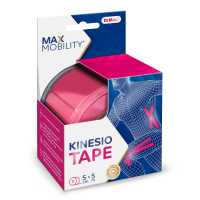 Dr. Max Banda Kinesio Roz 5cm x 5cm, 1 bucata