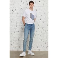 Blugi slim fit extra Riis