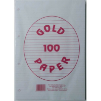 Rezerva Caiet Mecanic A5 Dictando GOLDPAPER, 100 Coli/Top, 55 g/m²
