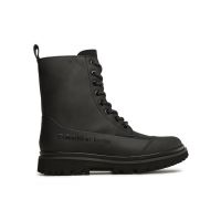 Botine Calvin Klein Jeans Chunky Combat Laceup Boot Rub YW0YW01066 Negru