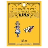 Set insigne - Alice and Drink Me | The Unemployed Philosophers Guild