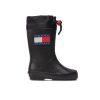 Cizme de cauciuc Tommy Hilfiger Rain Boot T3X6-30766-0047 M Negru
