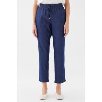 Blugi jogger cu talie inalta