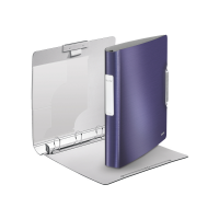 Caiet Mecanic Leitz Active Style Softclick, Mecanism 4dr, Inel 30mm, Polyfoam - Albastru Violet