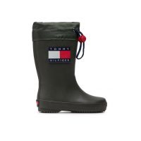 Cizme de cauciuc Tommy Hilfiger Rain Boot T3X6-30766-0047 M Verde