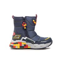 Cizme de zăpadă Skechers Cuboforce 402198L/NVRD Bleumarin