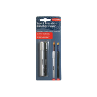 Prelungitor Creion Derwent Professional, Lemn, 2 Buc/ Set, Doua Dimensiuni (7 Si 8 Mm), Blister, Neg